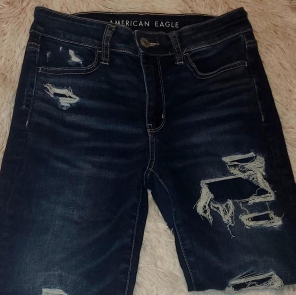 American Eagle Outfitters Denim - American Eagle Outfitters Ripped Denim Jeans